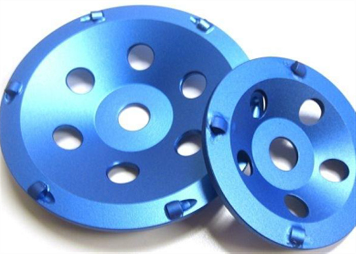 Blue Black Sintered Turbo Diamond Cup Wheel Turbo Grinding Wheel For Granite