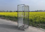 Stainless Steel 6 15 16 30 32 Layers Bread Baking Rack Trolley With Wheels