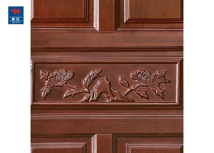 Faint Teak Wood Soundproof Solid Wood Internal Doors