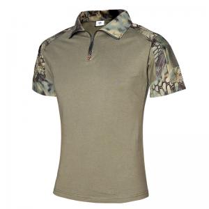 Wholesale Green Python Camouflage Military Tactical Shirts S-5XL Woodland Frog Gear from china suppliers