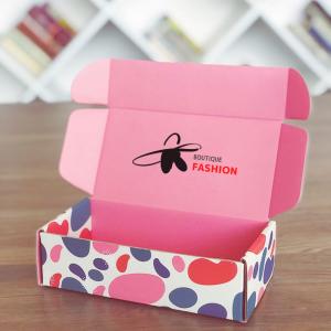 Wholesale Recyclable CMYK Takeout Paper Box For Garment Packaging from china suppliers