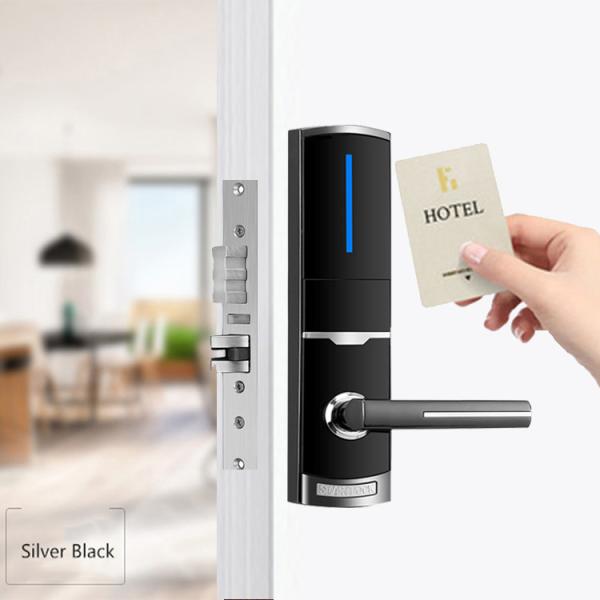 310*72mm Zinc Alloy Hotel Electronic Smart Door Locks with RFID Card and