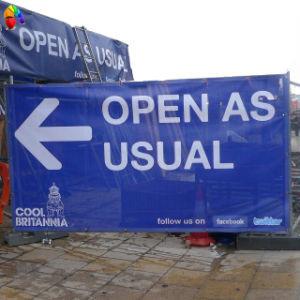 2mx3m Outdoor PVC Mesh Fencing Printing As Customs Design For Trade Show Large