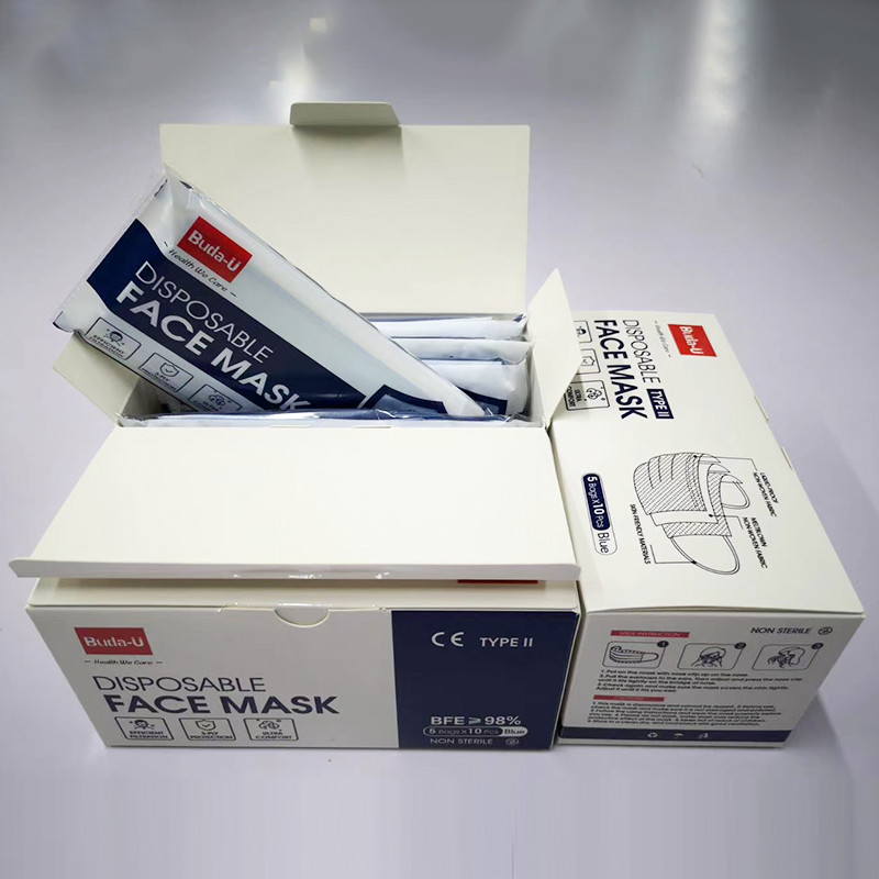 Breathing Disposable Medical Face Mask FDA ASTM F2100 Standard Face Mask