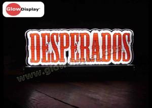 Wholesale Desperados Acrylic Slim LED Sign Light Box affored for Bar / Office / Club from china suppliers