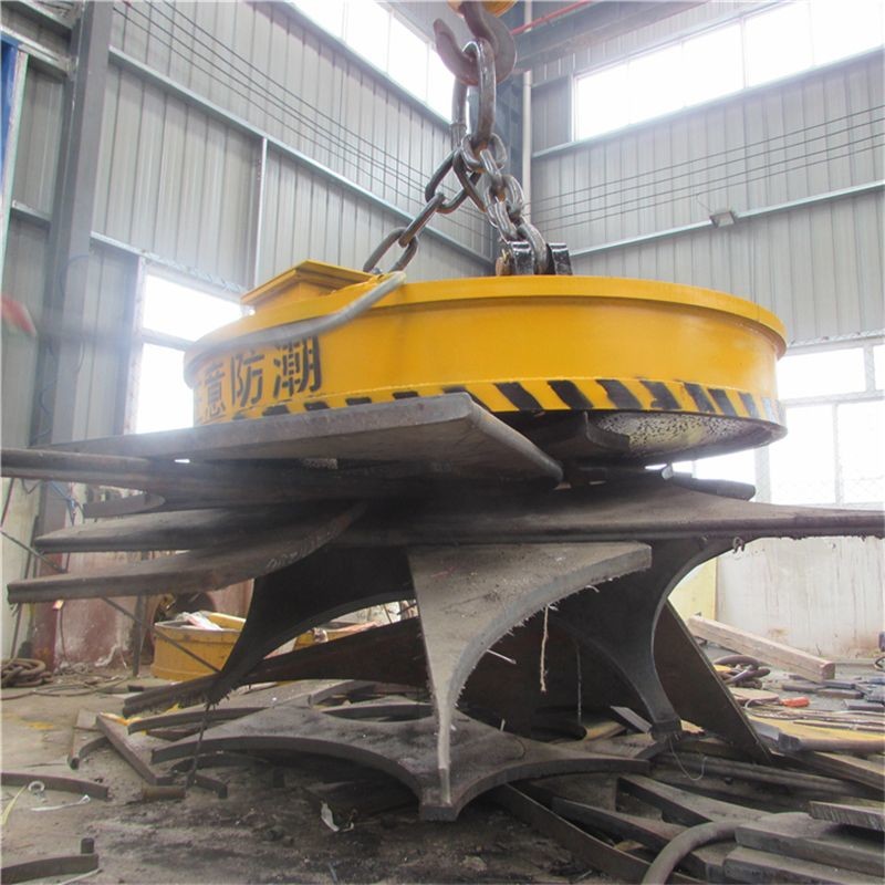 Round Type Electromagnetic Plate For The Best Solution For Steel Manufacturing