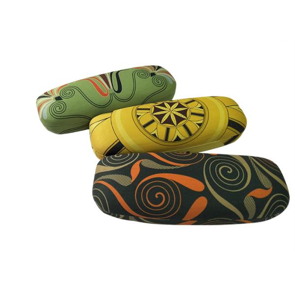 Hard Western Style Fabric Optical Glasses Case Printing Eyeglasses Case
