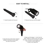 Outdoor Path LED Garden Spot Light 6W Lawn Garden LED Spike Lights
