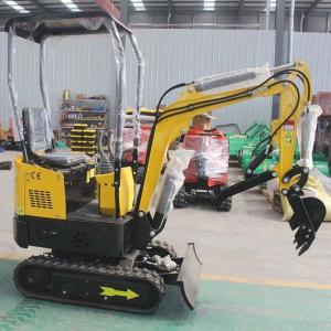Wholesale 0.8Ton Hydraulic Mini Excavator Machine CE Mini Digger Machine ISO9001 Certified from china suppliers
