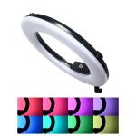 Adjustable 18 inch RGB Ring Light Remote Control / Dimmable LED Selfie Ring