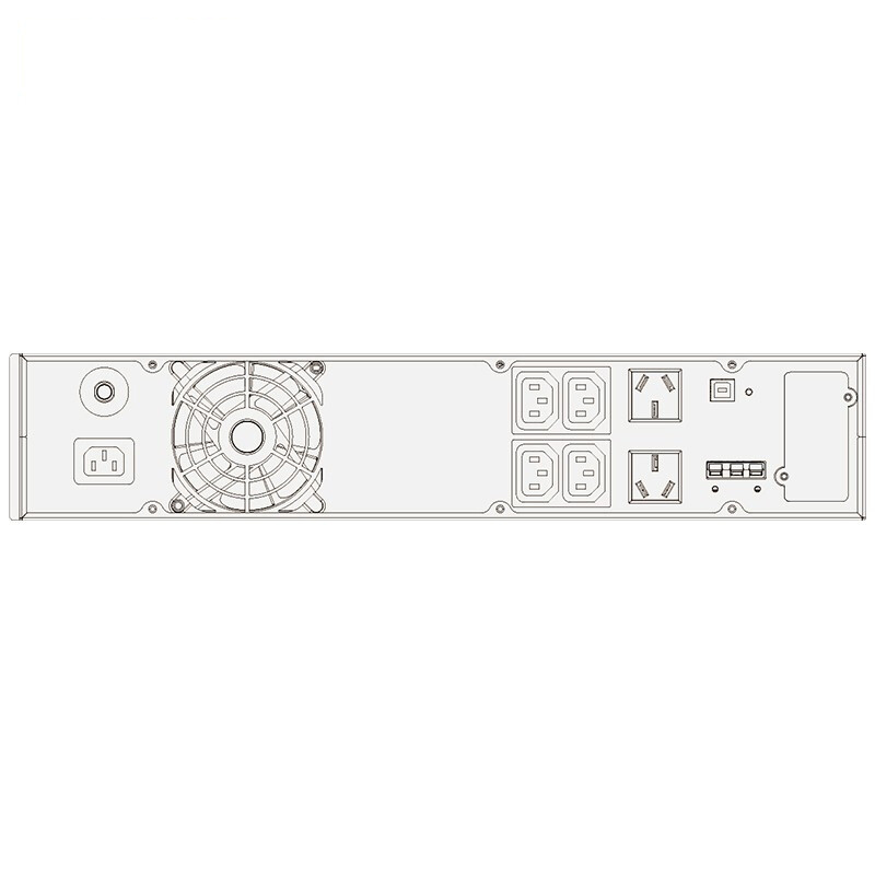 Eaton DX RT 1KW 2KW 3KW 6KW 10KW 40 To 70Hz Tower / Rack 220V Online UPS For Computer