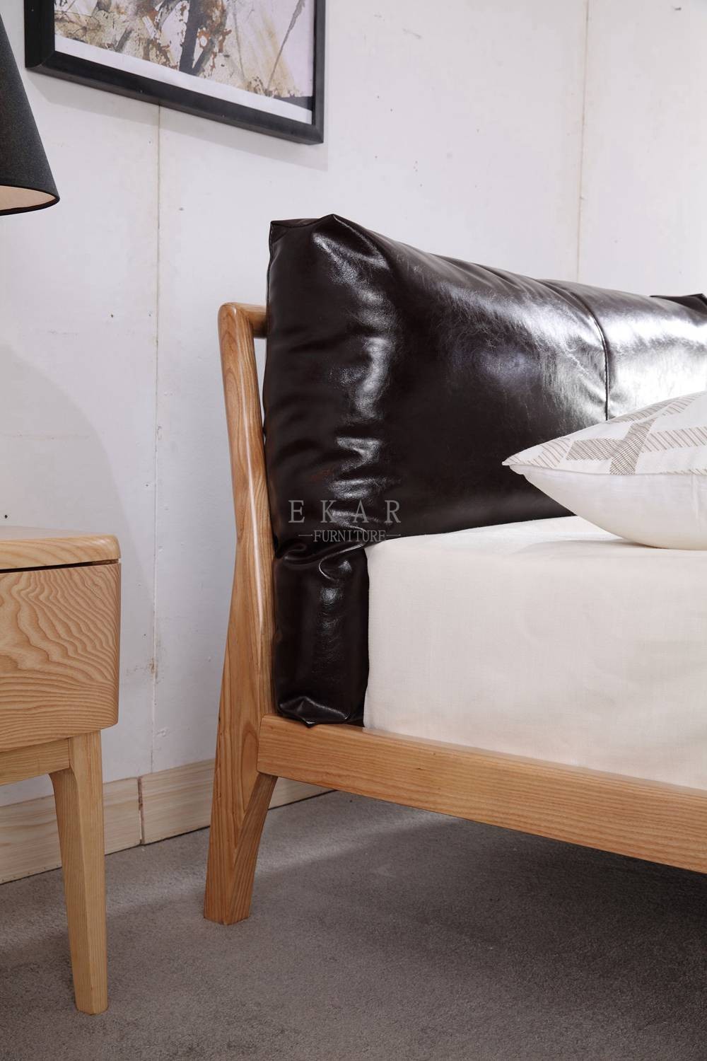King Bed Plywood Design Modern Bedroom Furniture