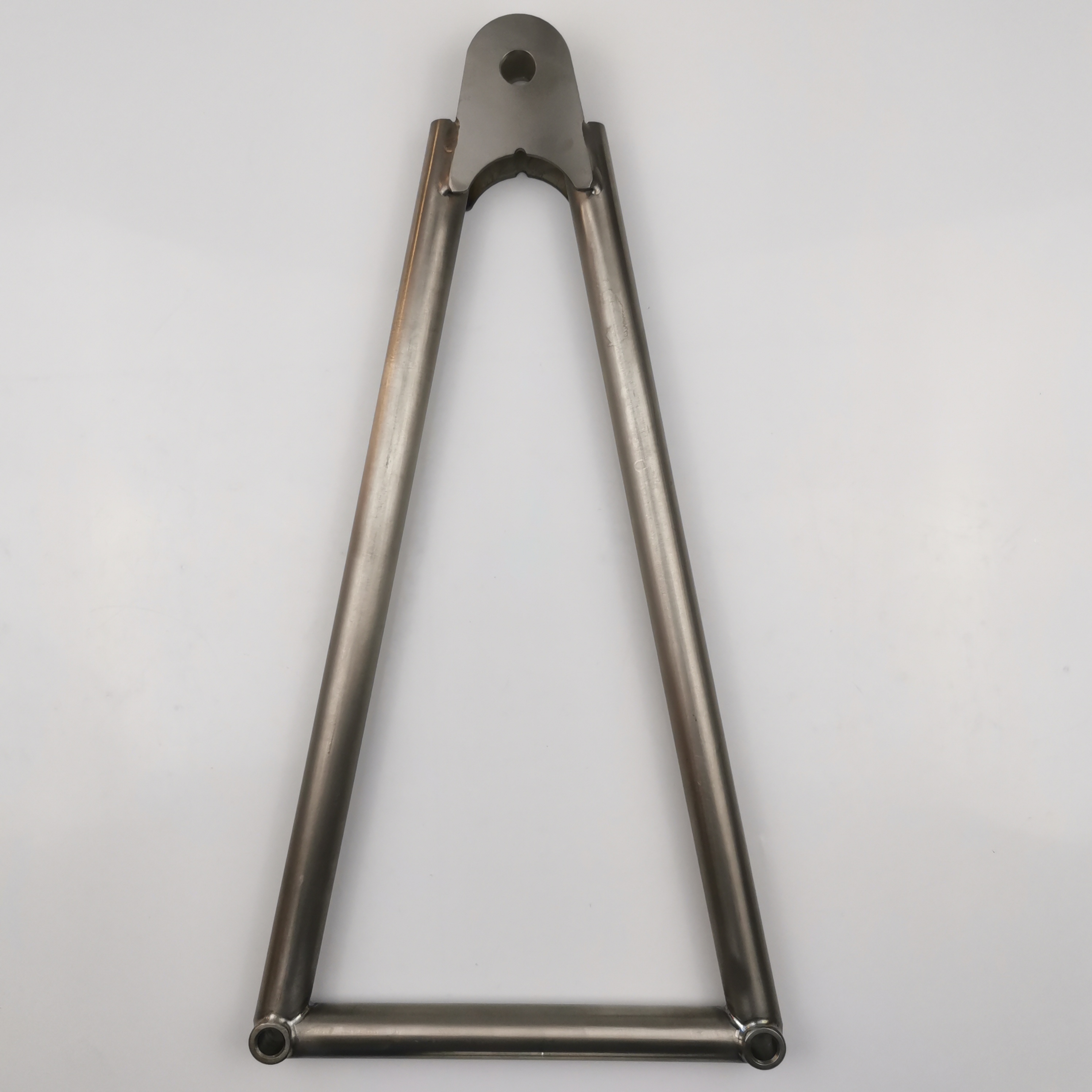 Custom-made Jacobs Ladder Natural Titanium 13 5/8 in Long 3 hole 1 hole for Universal Car Fitment Sprint Car Racing