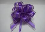 Organza pull bow ribbon with Long Tulle Tails for Wedding Party Bridal Gift