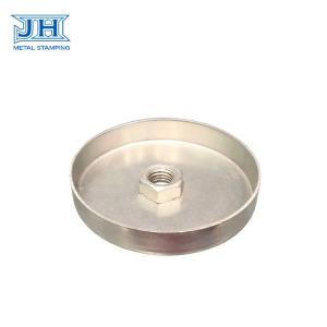 Wholesale Customized Roundness Nut Stamping Parts Cold Rolled Steel Material from china suppliers