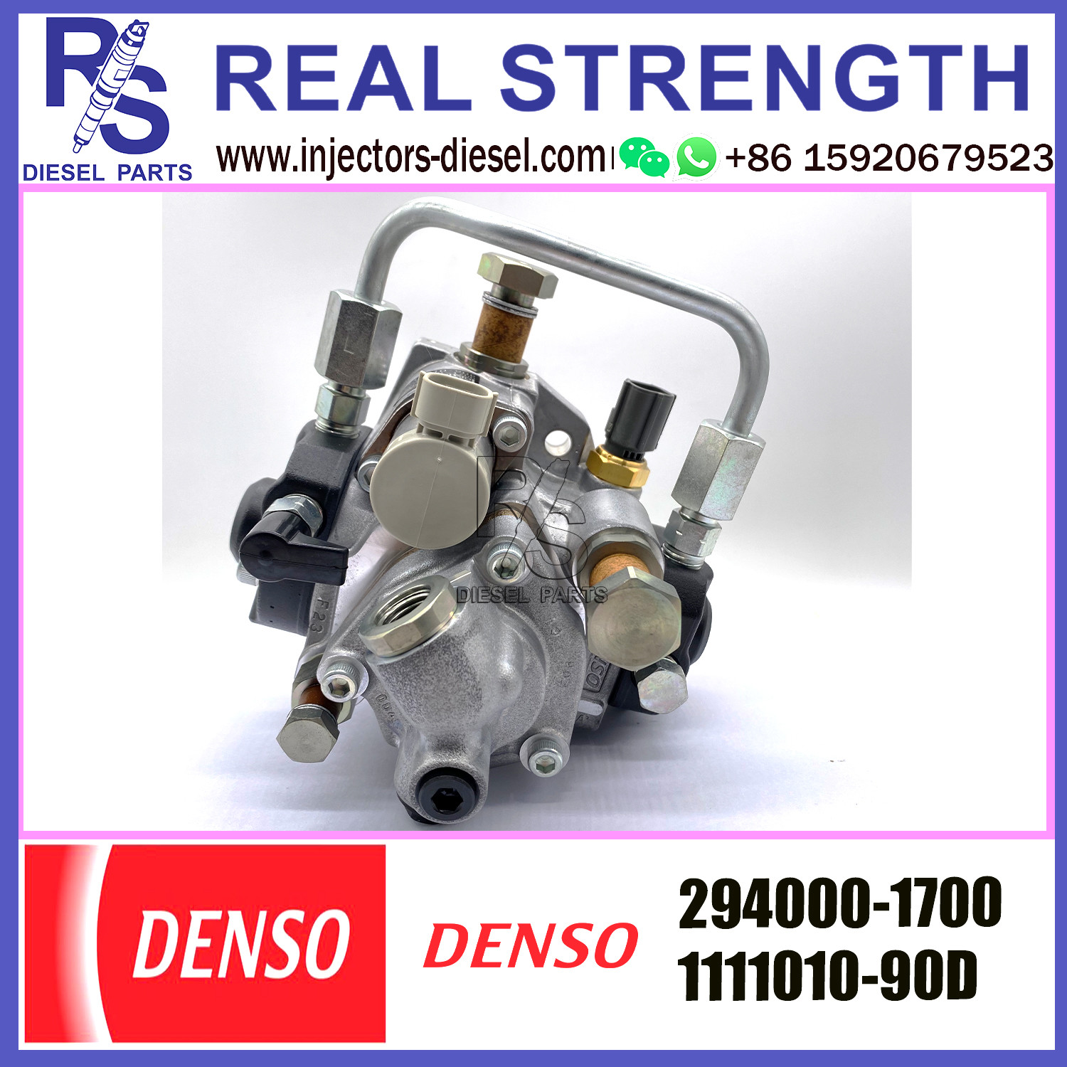DENSO pump 294000-1700 1111010-90D Injection Pump 294000-1700 1111010-90D for FAW/ XICHAI Engine