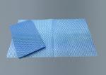 Foodservice Kitchen Cleaning Wipes Multipurpose Blue Color Economical Low Lint