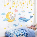 Children Room Decorative Logo Label Stickers Self Adhesive Removable