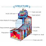 Hot sale china manufacturer Light-up Ring Toss bottle coin-op arcade tickets