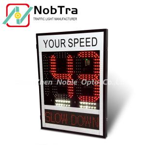 Wholesale Working Voltage 12VDC Slow Down Speed Limit Signs for Traffic Control from china suppliers