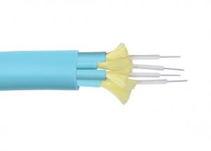 Wholesale Indoor distribution 2.0mm OM3 Fiber Optic Cable with Aqua Jacket from china suppliers
