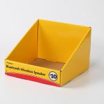 OEM PDQ Corrugated Eye Shadow Paper Cosmetic shippers Cardboard Display Stand