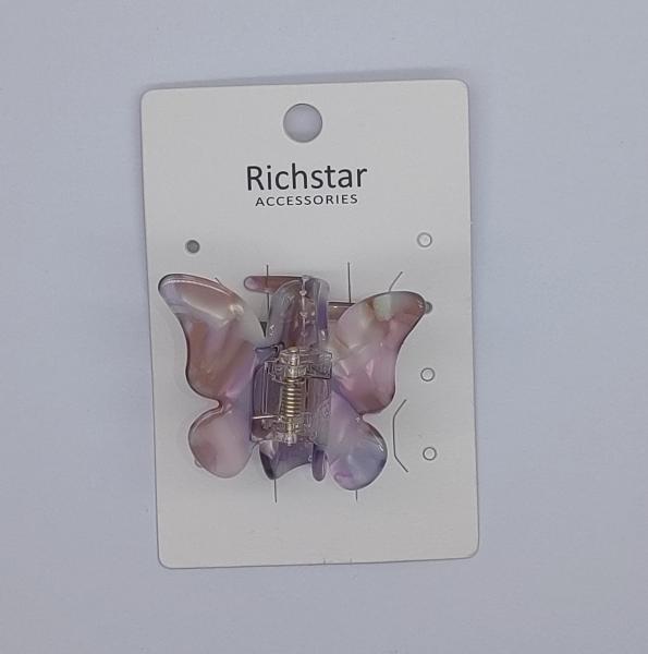 Acrylic Butterfly Hair Claw Clip , Butterfly Style Hair Claw Clip Hair