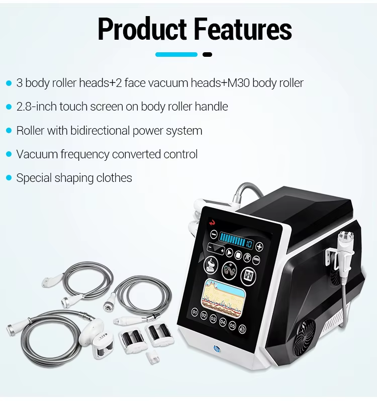 New Arrival Endermology Roller Beauty Equipment Vela Body Shaping Machine Infrared Vacuum Roller Massage Machine