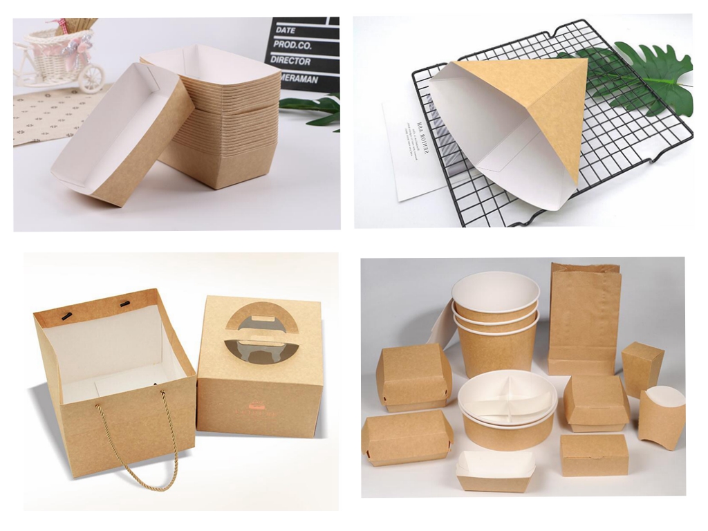 Antifreezing 250 GSM White Top Coated Kraft Back Paper Board Food Grade