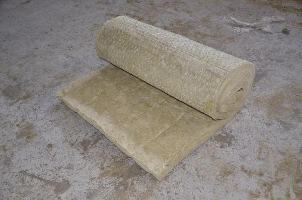 Rolled stonewool Insulation Blanket Light Weight Building Material 25mm - 150mm
