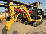 PC56-7 Second Hand Komatsu Excavators 5.5 Ton Used Mini Digger