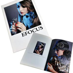 Wholesale Offset Paper Brochure Printing Services Glossy Finish Hardcover sewn from china suppliers