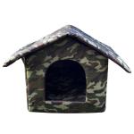Enclosed And Waterproof Pet Carrier Cage Outdoor Warm And Waterproof Cat Dog