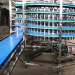 Freezer Tower Spiral Cooling Conveyor