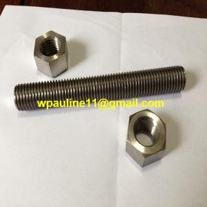 Wholesale 316L threaded rod with hex nut from china suppliers