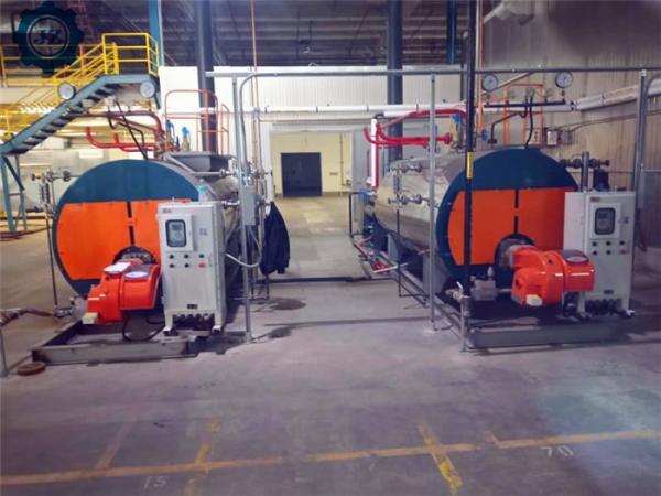 5 Ton 5000kg 350hp PLC Control System Oil Gas Fired Steam Boiler Price For