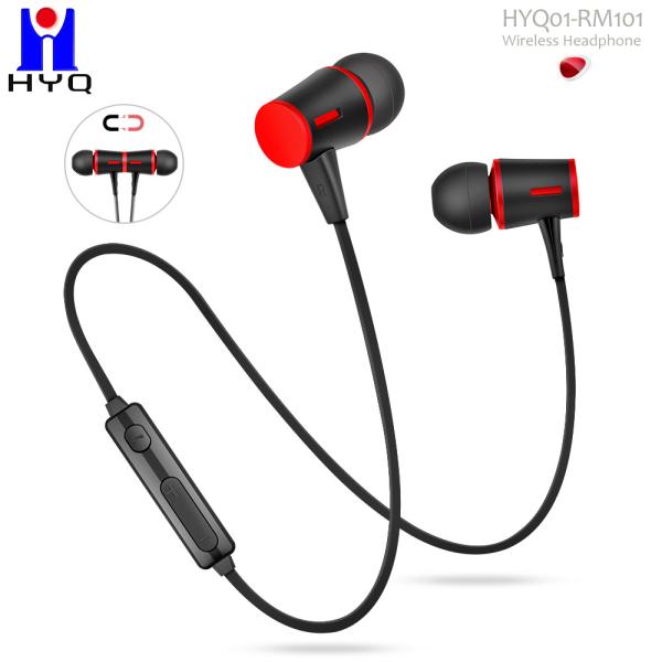 HiFi Stereo Deep Bass Headsets Magnetic Neckband Waterproof Sports In - Ear