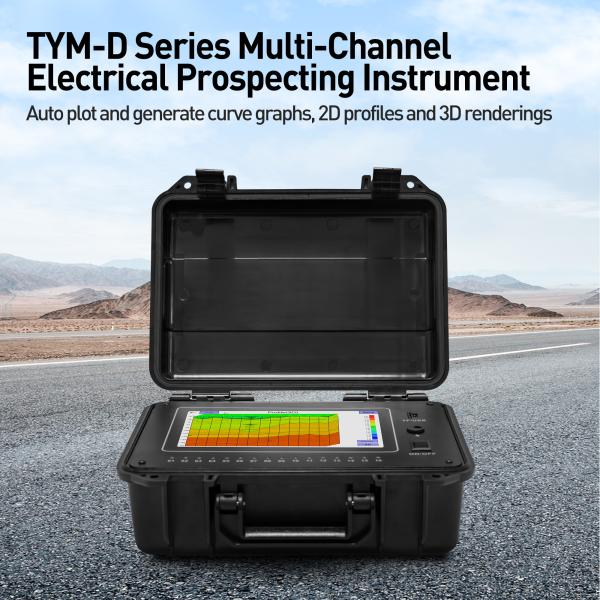 TYM D Series 500m Well Water Detector Underground Finder 16 Channels Geophysical