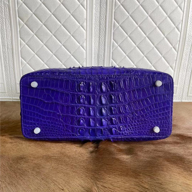 Exotic Crocodile Skin Women Totes Purse Authentic Alligator Leather Lady Large Shoulder Bag Female Working Handbag