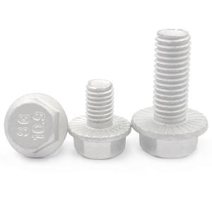 Wholesale Direct Supply Hot Dip Galvanized HDG Plated Hex Flange Bolt DIN6921 for Construction from china suppliers