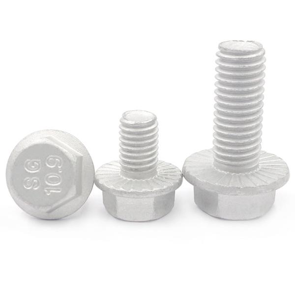 Direct Supply Hot Dip Galvanized HDG Plated Hex Flange Bolt DIN6921 for