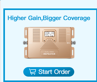 ATNJ 4G Signal Booster with 70dB Gain for 300-600sqm Coverage