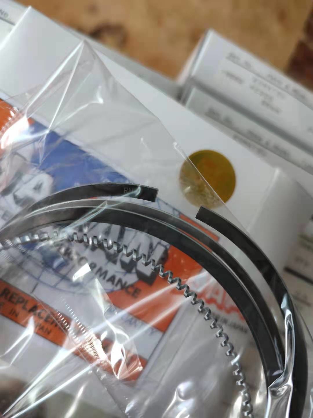 Excavator Pc200-6 6d95 Engine Piston Rings 6209-31-2400 Japan Rik 18562