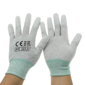 Wholesale Lowest price nylon antistatic industrial working factory nylon esd glove from china suppliers