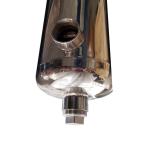 62KG Weight Manufacturing Plant 304 Stainless Steel Bag Filter Housing 2 Inch