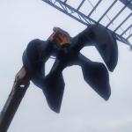 Q355B Excavator Hydraulic Grapple Steel Safety Excavator Rotating Grab