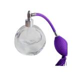 perfume bottle 50-170ml recycled glass bottles black blue red pink green cap