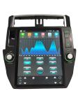 12.1 Inch Tesla Vertical Screen Auto Radio Car For Toyota 2010-2013 Prado