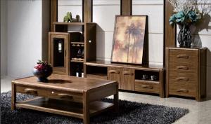 Wholesale Simple Style Traditional Living Room Furniture / Wall Unit Coffee Table Sets from china suppliers