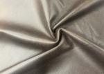 100 Polyester Material Dark Brown 400GSM High Grade Elegant Leather Style